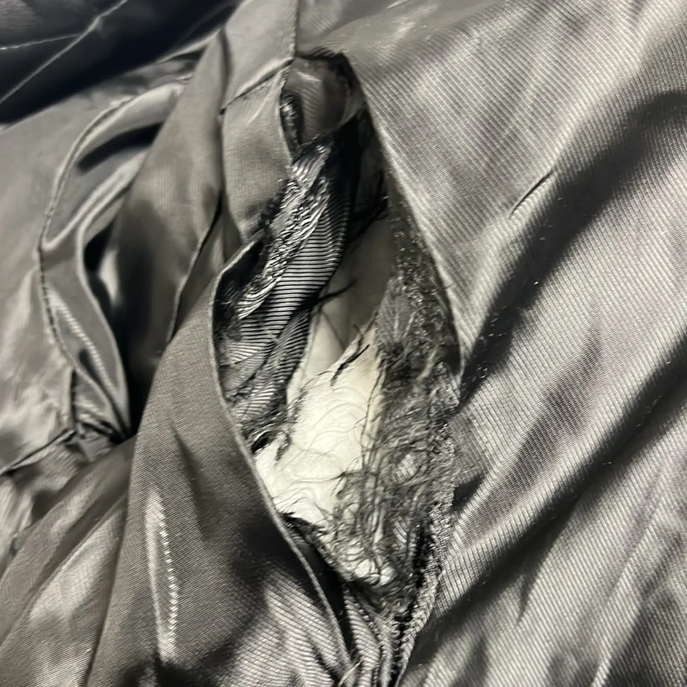 STELLA + LORENZO QUILTED FAUX JACKET - Picture 7 of 8
